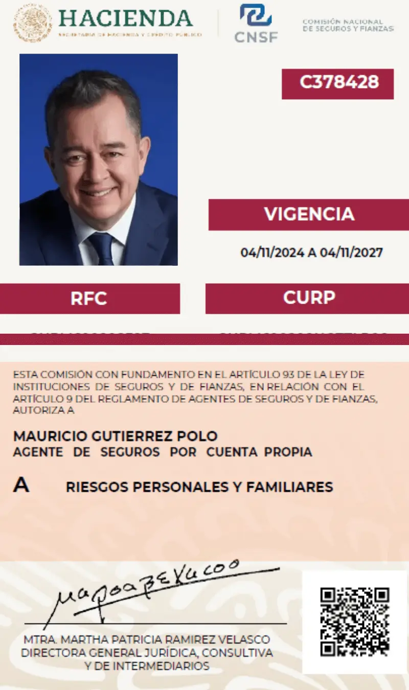 Cedula Mau Frente